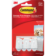Command 7_8 In. x 1-1_8 In. Micro Utility Adhesive Hook (3-Pack)
