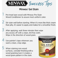 Minwax Gel Stain  Walnut  1_2 Pt.