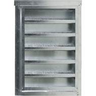 NorWesco 12 x 18 Rectangular Mill Gable Attic Vent