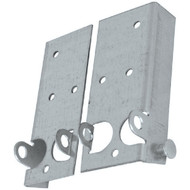 Prime-Line 7_16 In. Dia. Bottom Lifting Brackets -1 Left & 1 Right