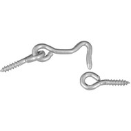 National 1-1_2 In. Steel Hook & Eye Bolt