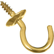 National 5_8 In. Solid Brass Cup Hook Bulk