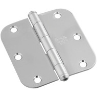 3-1_2 In. x 5_8 In. Radius Stainless Steel Door Hinge