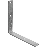 National Catalog 115 8 In. x 1-1_4 In. Zinc Corner Brace