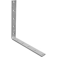 National Catalog 115 10 In. x 1_4 In. Zinc Corner Brace