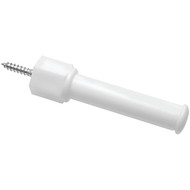 National 3-1_4 In. White Soft Jamb Door Stop (2-Pack)