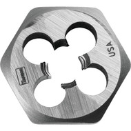 Century Drill & Tool 3_4-16 National Fine 1-7_16 In. Across Flats Fractional Hexagon Die