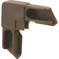 Prime-Line 3_8 In. Bronze Window Frame Corner
