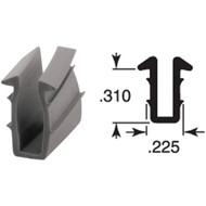 Prime Line 9_32 In. Double Strength Glass Glazing Channel
