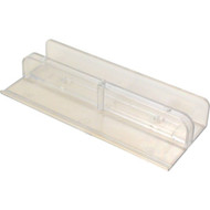 Prime-Line Closet Finger Door Pull Bottom Sliding Shower Door Guide
