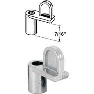 Prime-Line 7_16 In. Mill Swivel Die-cast Screen Clips With Screws (12 Count)