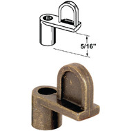 Prime-Line 5_16 In. Bronze Swivel Die-cast Screen Clips With Screws (12 Count)