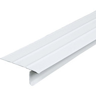 Amerimax F5 Galvanized Steel Drip Edge Flashing  White