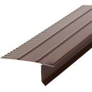 Amerimax F5 Galvanized Steel Drip Edge Flashing  Brown