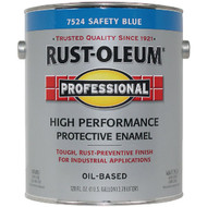 Rust-Oleum Professional Oil-Based Gloss VOC Formula Rust Control Enamel  Safety Blue  1 Gal.