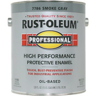 Rust-Oleum Professional Oil-Based Gloss VOC Formula Rust Control Enamel  Smoke Gray  1 Gal.
