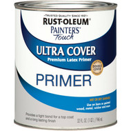 Rust-Oleum Painter's Touch Ultra Cover Latex Interior_Exterior Primer  Gray  1 Qt.