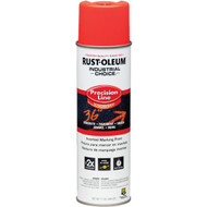 Rust-Oleum Industrial Choice Fluorescent Red Orange 17 Oz. Inverted Marking Spray Paint