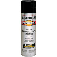 Rust-Oleum Professional Fast Dry 15 Oz. Gloss High Performance Enamel Spray Paint  Black