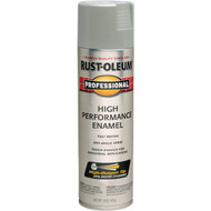 Rust-Oleum Professional Fast Dry 15 Oz. Gloss High Performance Enamel Spray Paint  Light Machine Gray