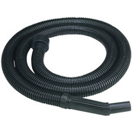 Shop Vac 1-1_4 In. Dia. x 8 Ft. L. Black Plastic Side Inlet Vacuum Hose