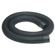 Shop Vac 2-1_2 In. Dia. x 8 Ft. L. Black Plastic Vacuum Hose