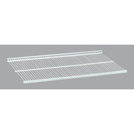 Organized Living FreedomRail 2 Ft. W. x 16 in. D Profile Ventilated Closet Shelf White
