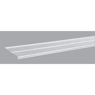 Organized Living FreedomRail 4 Ft. W. x 12 in. D Profile Ventilated Closet Shelf  White