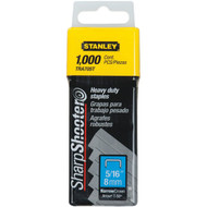 Stanley SharpShooter Heavy-Duty Narrow Crown Staple  5_16 In. (1000-Pack)