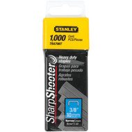 Stanley SharpShooter Heavy-Duty Narrow Crown Staple  3_8 In. (1000-Pack)