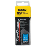 Stanley SharpShooter Heavy-Duty Narrow Crown Staple  1_2 In. (1000-Pack)