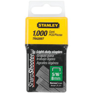 Stanley SharpShooter Light-Duty Narrow Crown Staple  5_16 In. (1000-Pack)