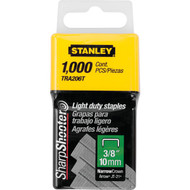 Stanley SharpShooter Light-Duty Narrow Crown Staple  3_8 In. (1000-Pack)