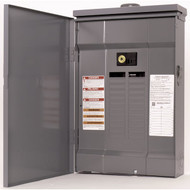 Square D QO 100A 24-Space 34-Circuit Raintight Main Breaker Plug-on Neutral Load Center
