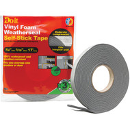 Do it Best 3_4 W x 3_16 T x 17' L Charcoal Foam Weatherstrip Tape