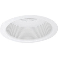 Thomas White Trim w_Fully Enclosed White Baffle Recessed Fixture Trim