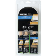 Shur-Line Shur-Flow 1 In. Angle  1-1_2 In. Angle  2 In. Flat Paint + Primer Non-Stick Polyester Paint Brush Set (3-Pack)