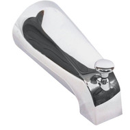 United States Hardware Mobile Home 5-3_8 In. Chrome Bathtub Spout with Diverter