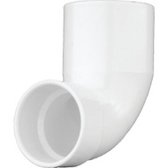 Charlotte Pipe 4 In. x 3 In. Schedule 40 90 Deg. Reducing Closet Bend DWV PVC Elbow (1_4 Bend)
