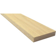 Waddell 1_2 In. x 4 In. x 4 Ft. Red Oak Board