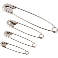Smart Savers Assorted Size Safety Pins (125-Pack)