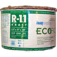 Knauf R-11 15 In. x 40 Ft. Greenguard Kraft Faced Roll Fiberglass Insulation
