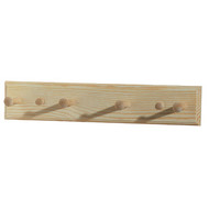 Waddell Wood 18 In. Shaker Peg Rack