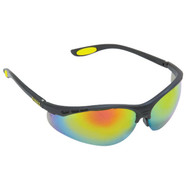 DEWALT Reinforcer Black_Yellow Frame Safety Glasses with Fire Lenses