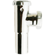 Do it 1-1_2 In. Satin Nickel End Outlet Tee