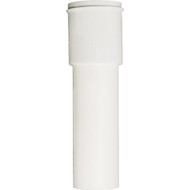 Do it 1-1_2 In. x 6 In. White Plastic Extension Tube