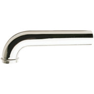 Do it 1-1_4 In. x 7 In. Satin Nickel Wall Tube