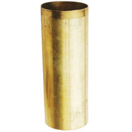 Do it 1-1_2 In. x 4 In. Rough Brass Threaded Tube