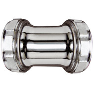 Do it 1-1_4 In. Chrome-Plated Brass Straight Coupling