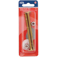 Do it 1_4 In. x 3-1_2 In. Extra Long Solid Brass Toilet Bolts (2 Pack)
